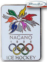 Значок хоккей Олимпиада Нагано 1998 350.00 р.